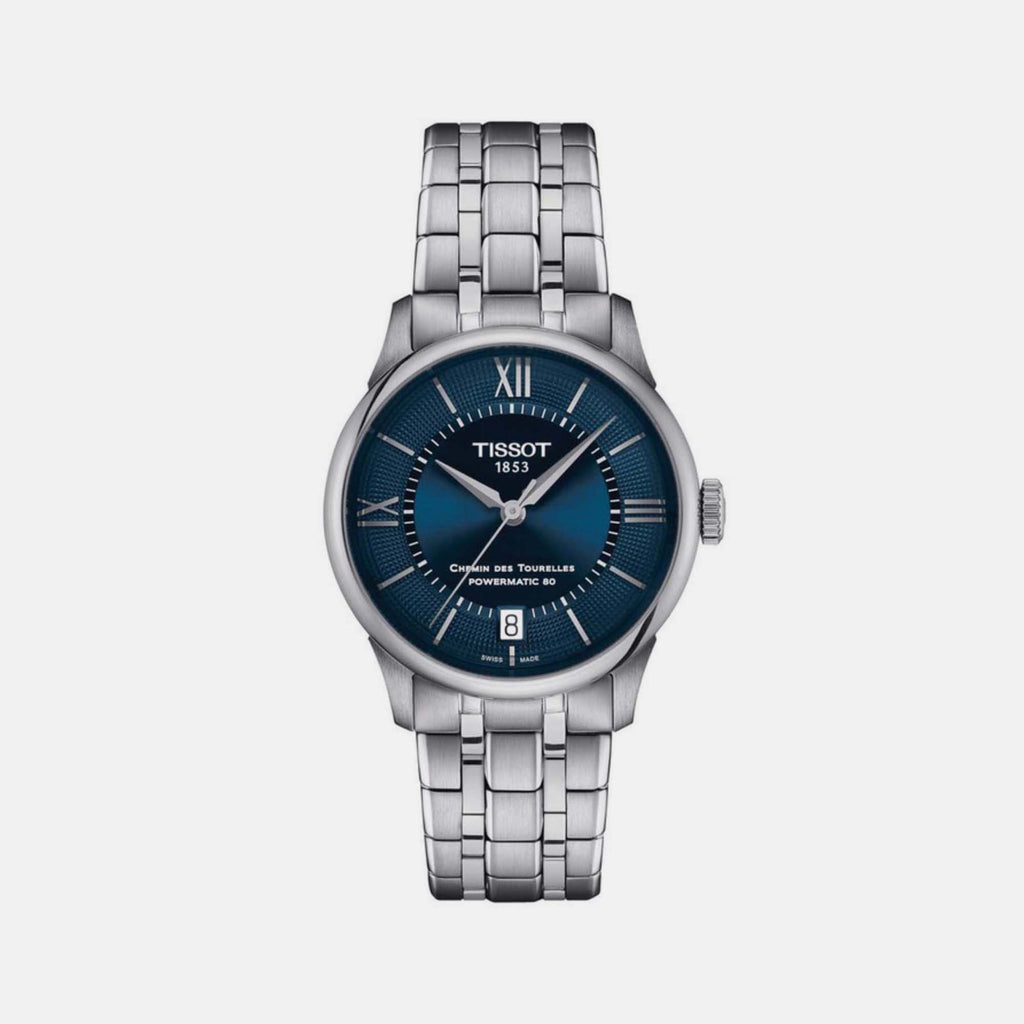 Tissot Round Blue Analog watch