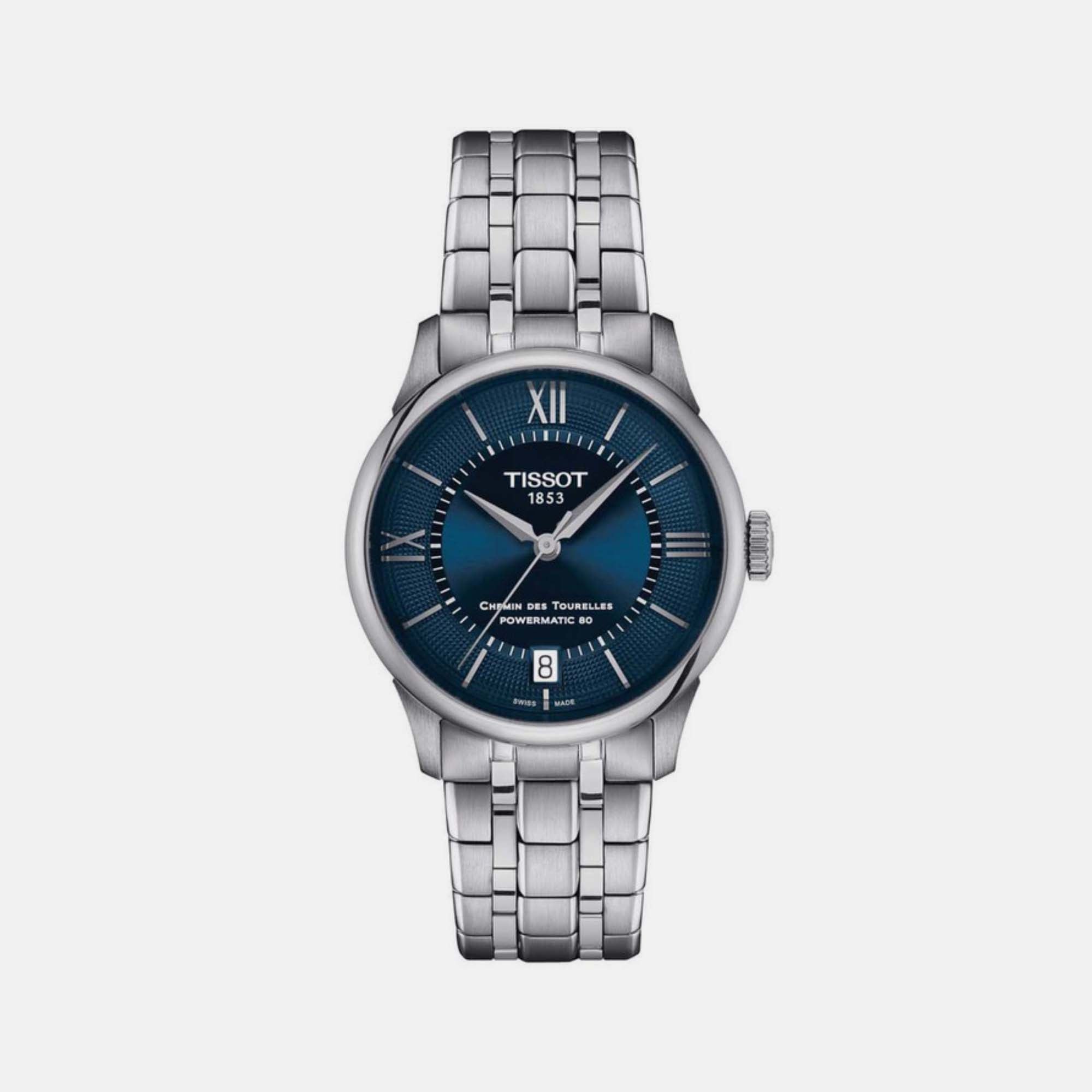 Tissot Round Blue Analog watch