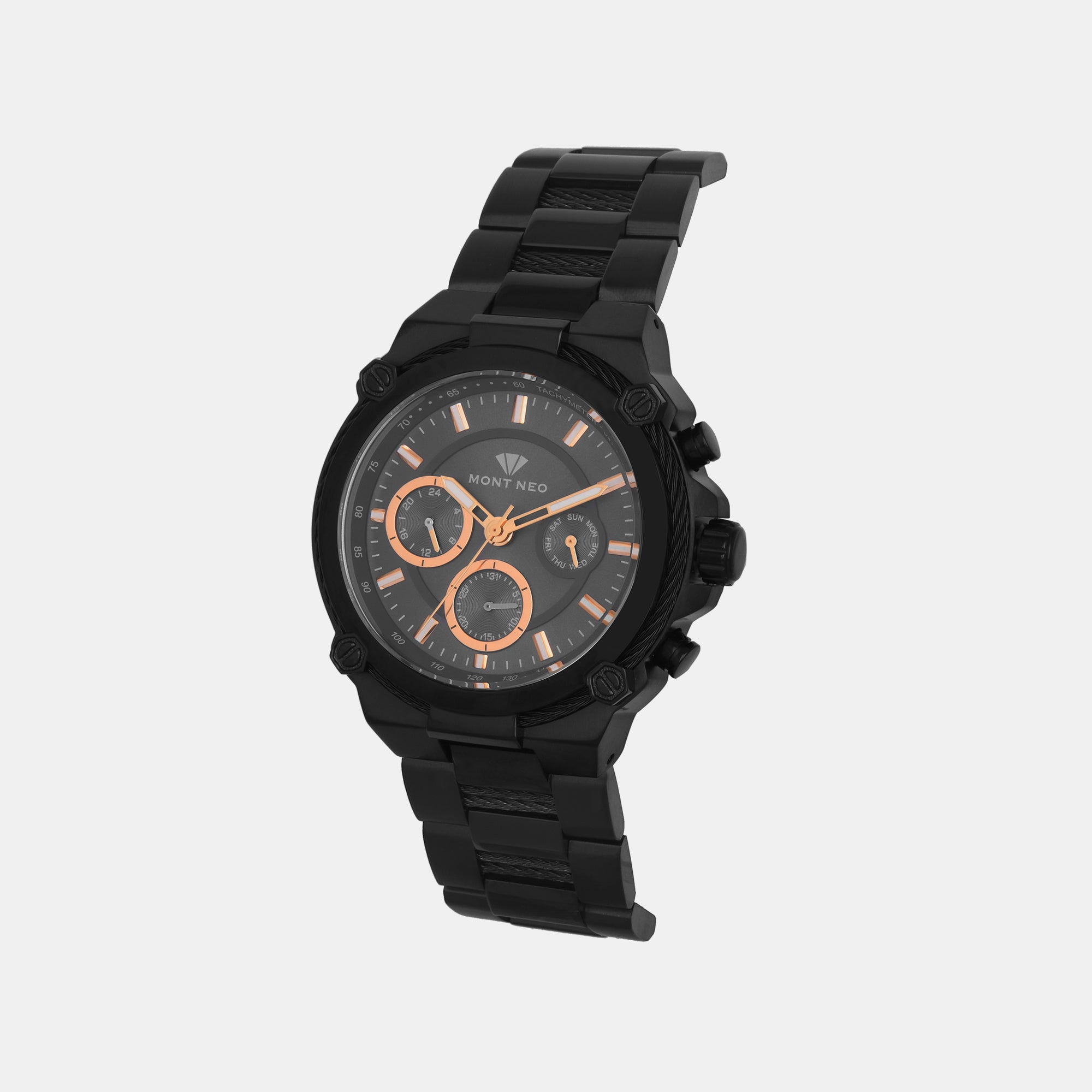 Mont Neo 44 mm Round Quartz watch