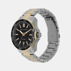 Armani Exchange Men Round Black watch