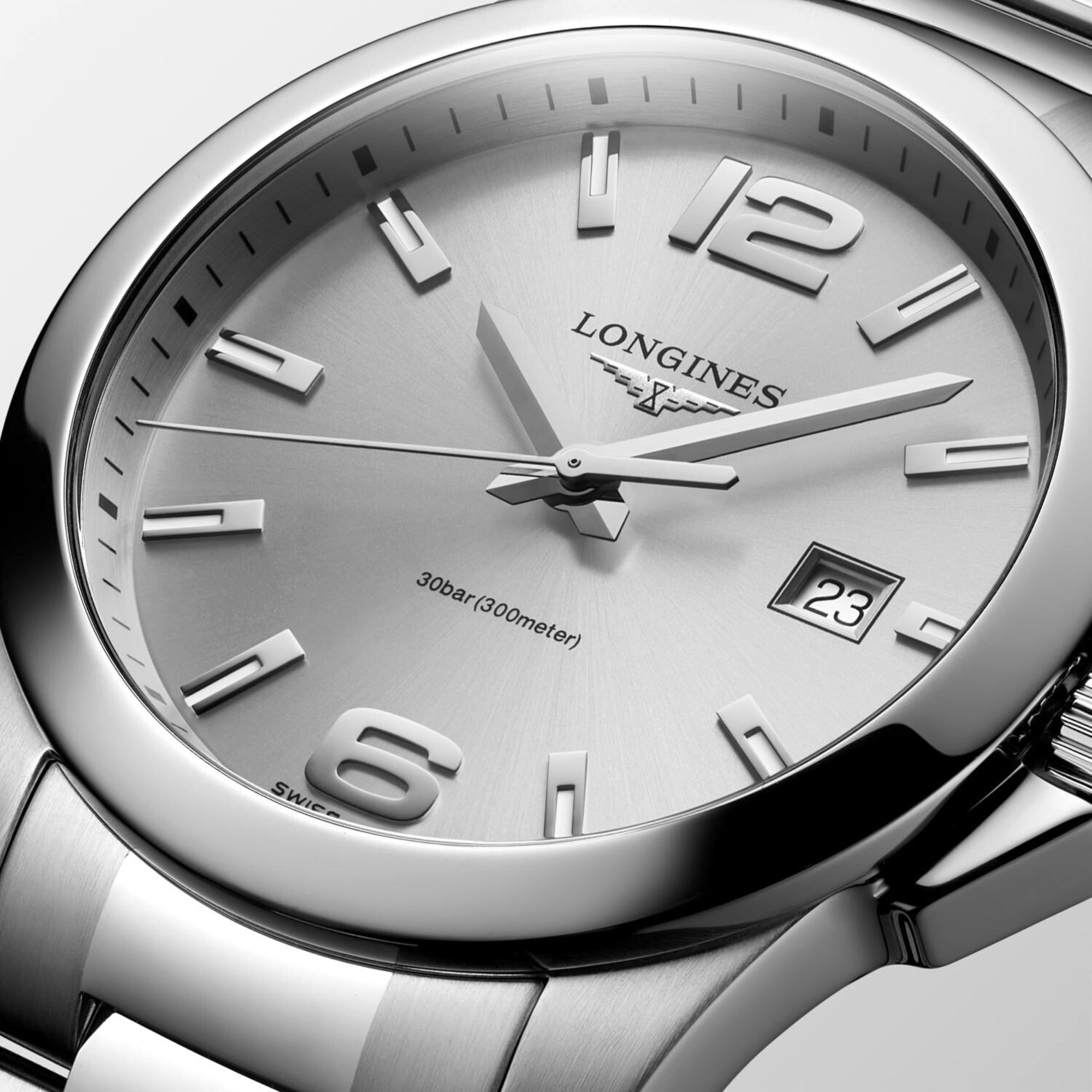 Longines Stainless steel Round watch