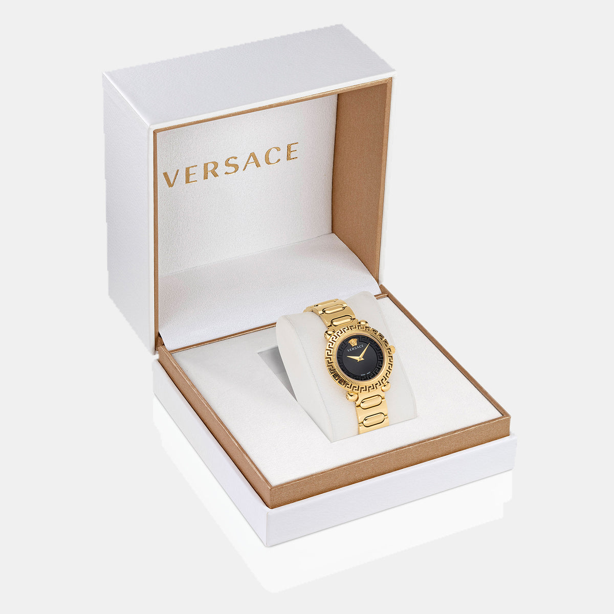 Versace Stainless Steel Round watch