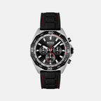Boss Round Black Chronograph watch