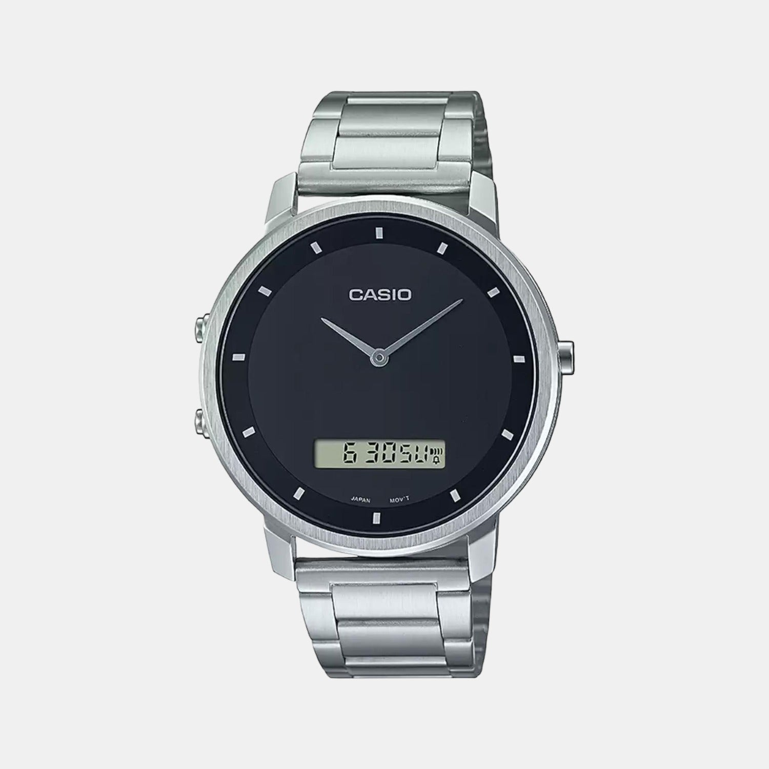 Casio Round Black Analog-Digital watch