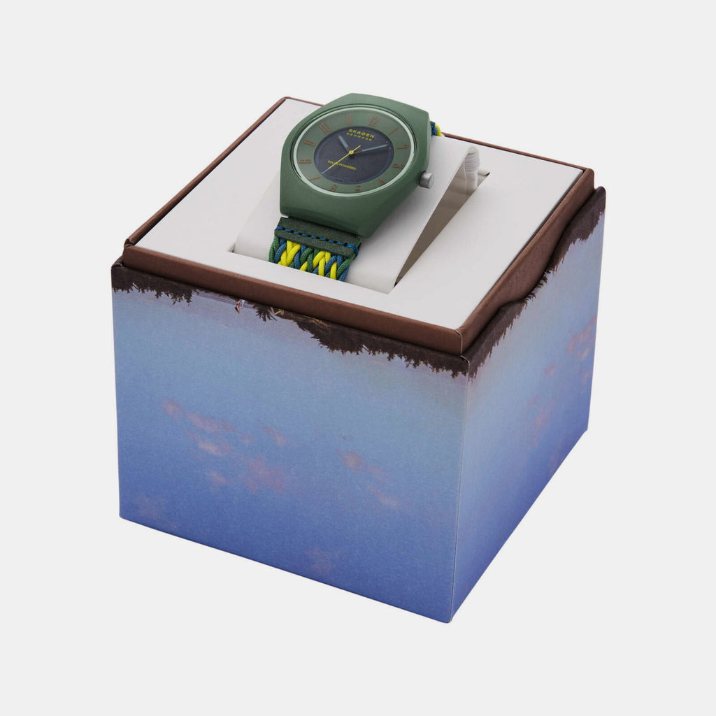 Skagen Plastic Green watch