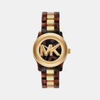 Michael Kors Round Two Tone Analog watch