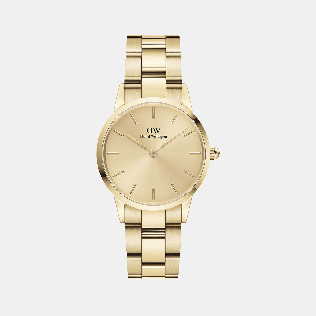 Daniel Wellington Round Gold Analog watch