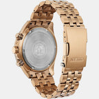 Citizen Men Round Rose Gold watch