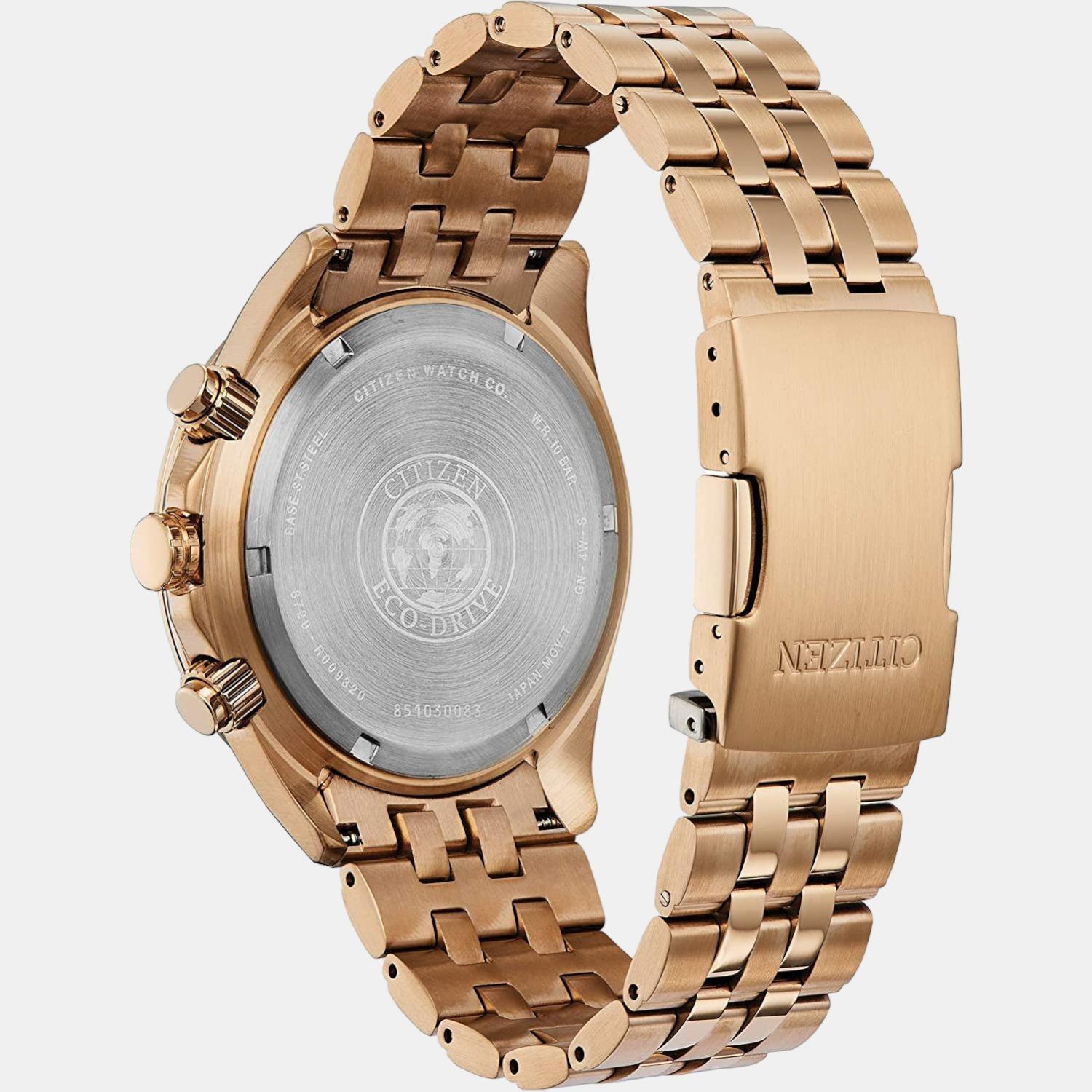 Citizen Men Round Rose Gold watch