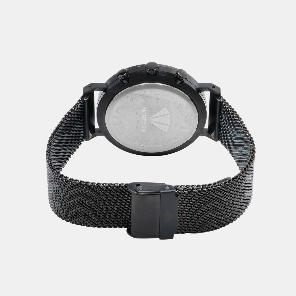 Mont Neo Stainless Steel Round watch