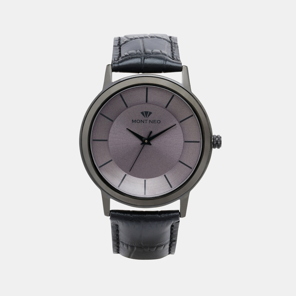 Mont Neo Round Silver Analog watch