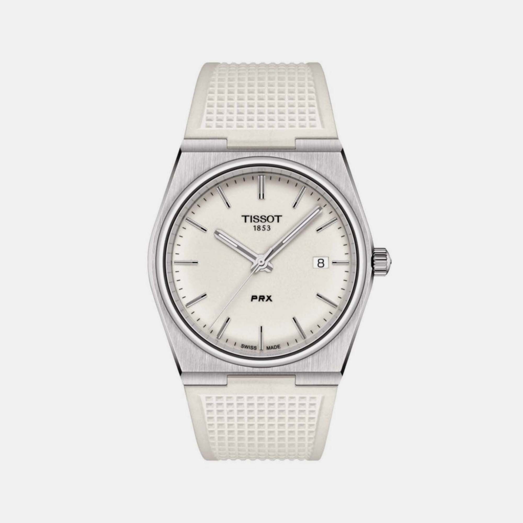 Tissot Tonneau White Analog watch