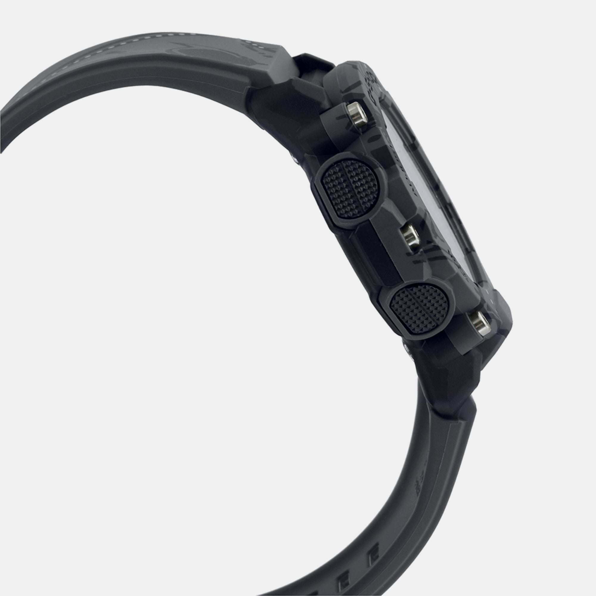 Casio Men Round Grey watch