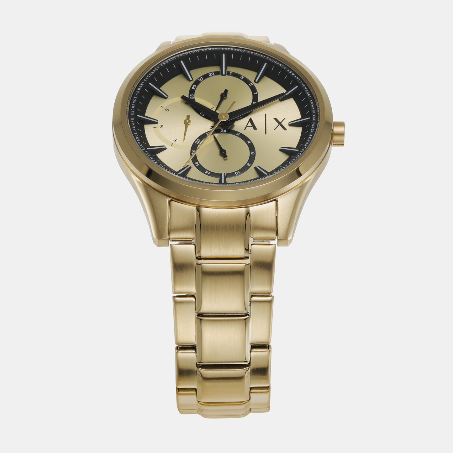 Men's Gold Chronograph Stainless Steel Watch AX1866