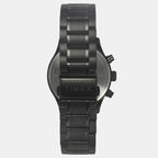 Men Quartz Black Dial Chronograph Stainless Steel Watch TWEG19809