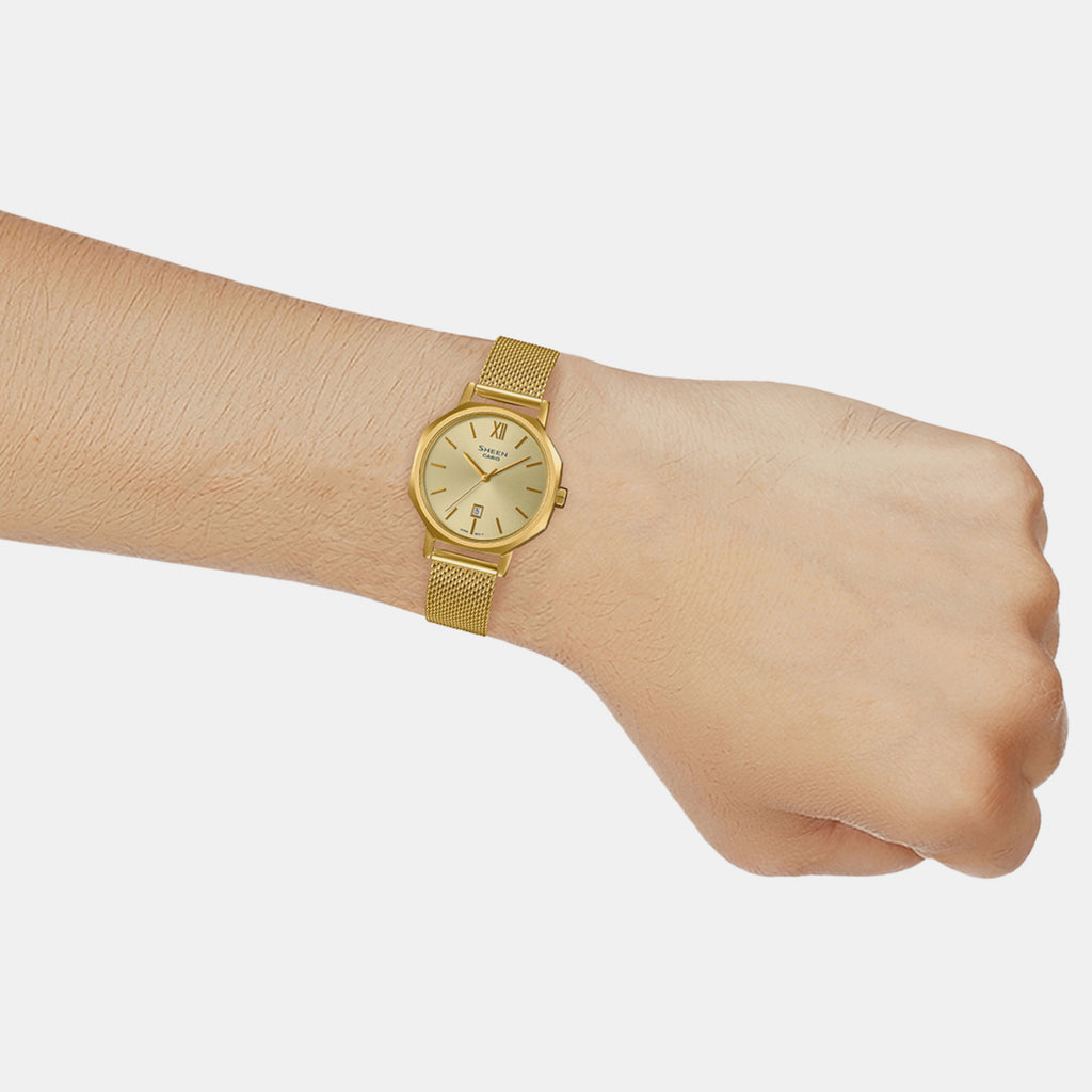 Casio Stainless Steel Gold watch