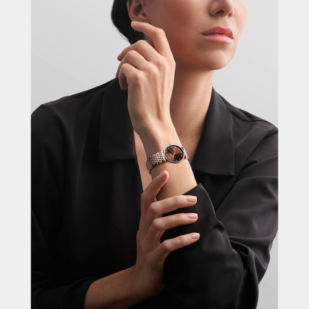 Longines Stainless Steel Brown watch