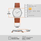 Skagen Stainless Steel Round watch