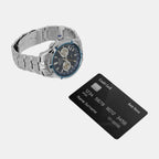 Seiko Stainless Steel Blue watch