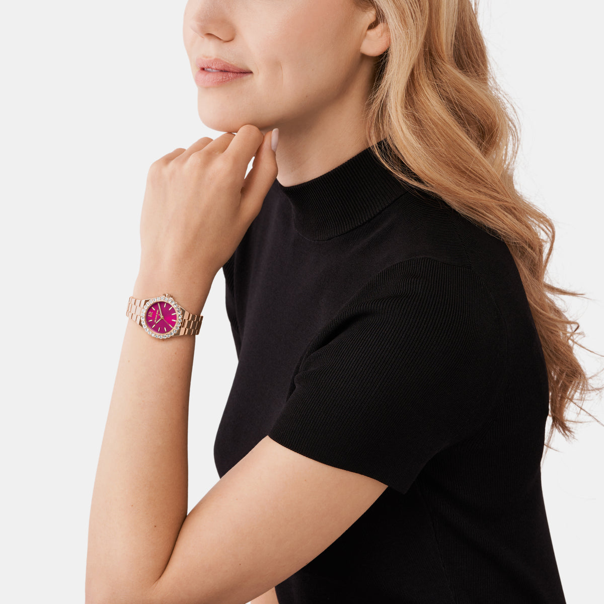Michael Kors Round Quartz Analog Women watch