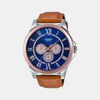 Casio Square Blue Chronograph watch