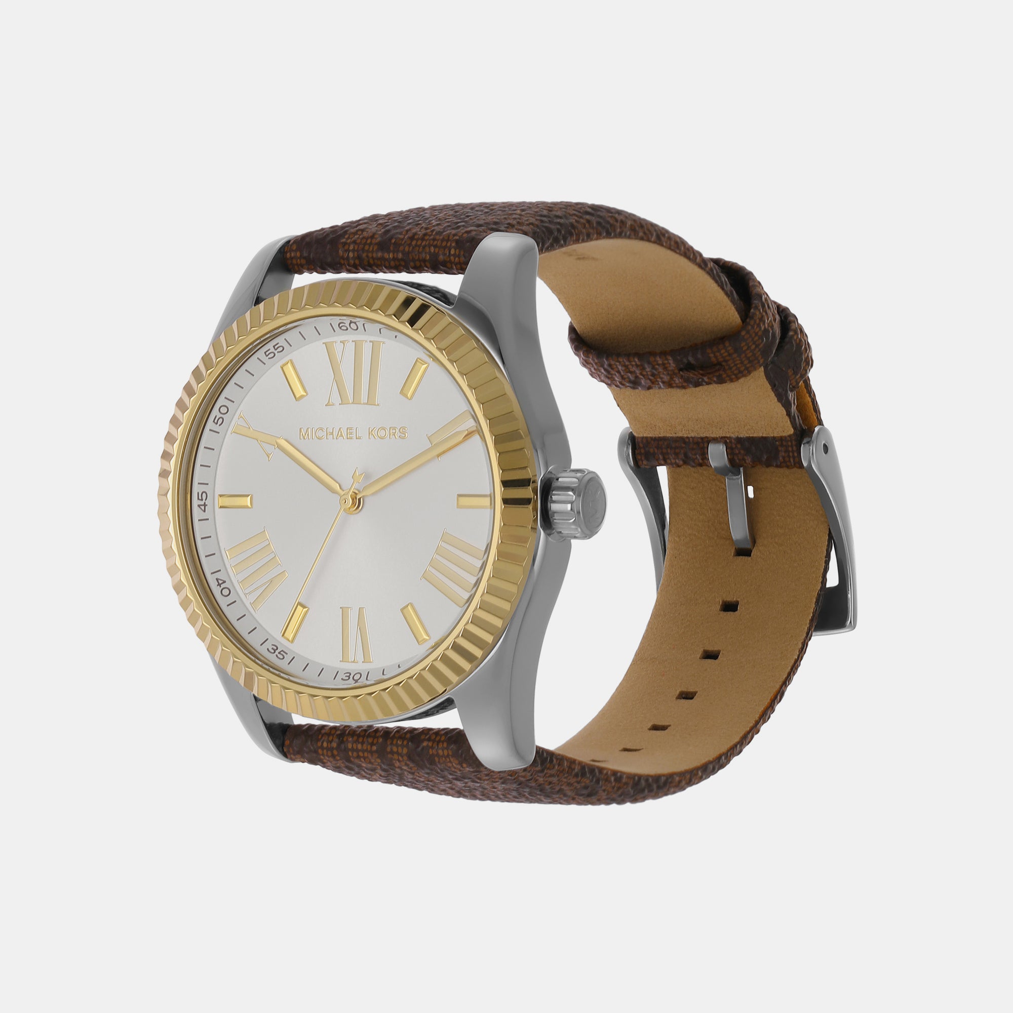 Michael Kors Women Round Silver watch