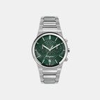 Ferragamo Round Green Chronograph watch