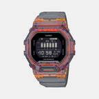 Casio Rectangular Orange Digital watch
