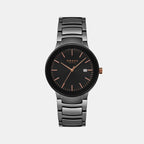 Obaku Round Black Analog watch