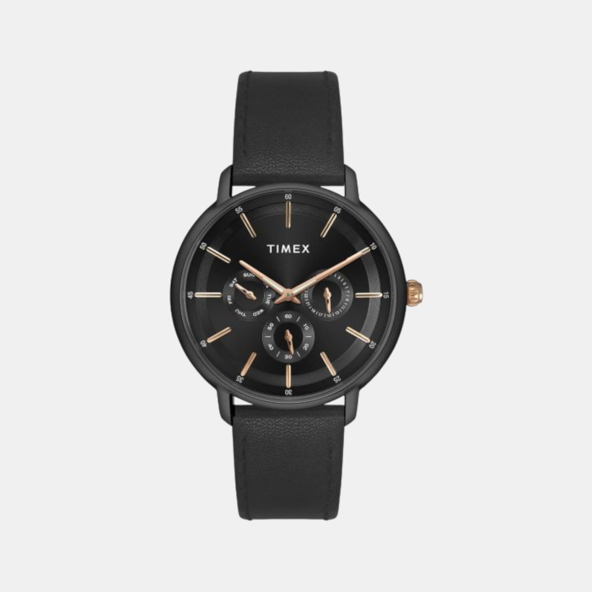 Male Analog Leather Watch TWEG22003