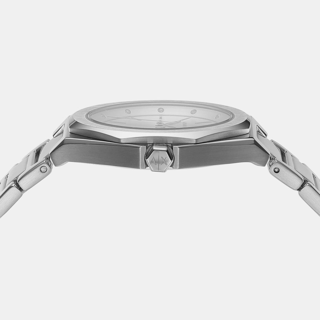 Armani Exchange Stainless Steel Round watch