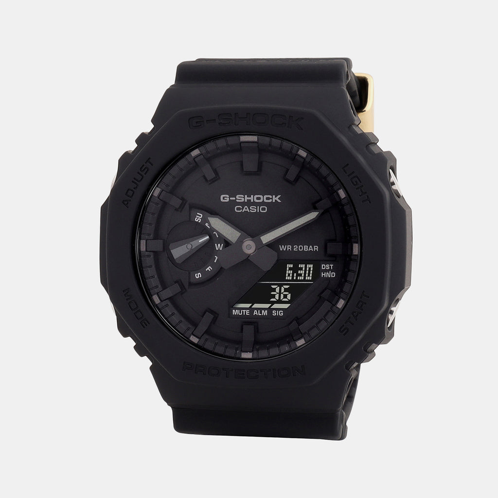 Casio Octagon Black Analog-Digital watch