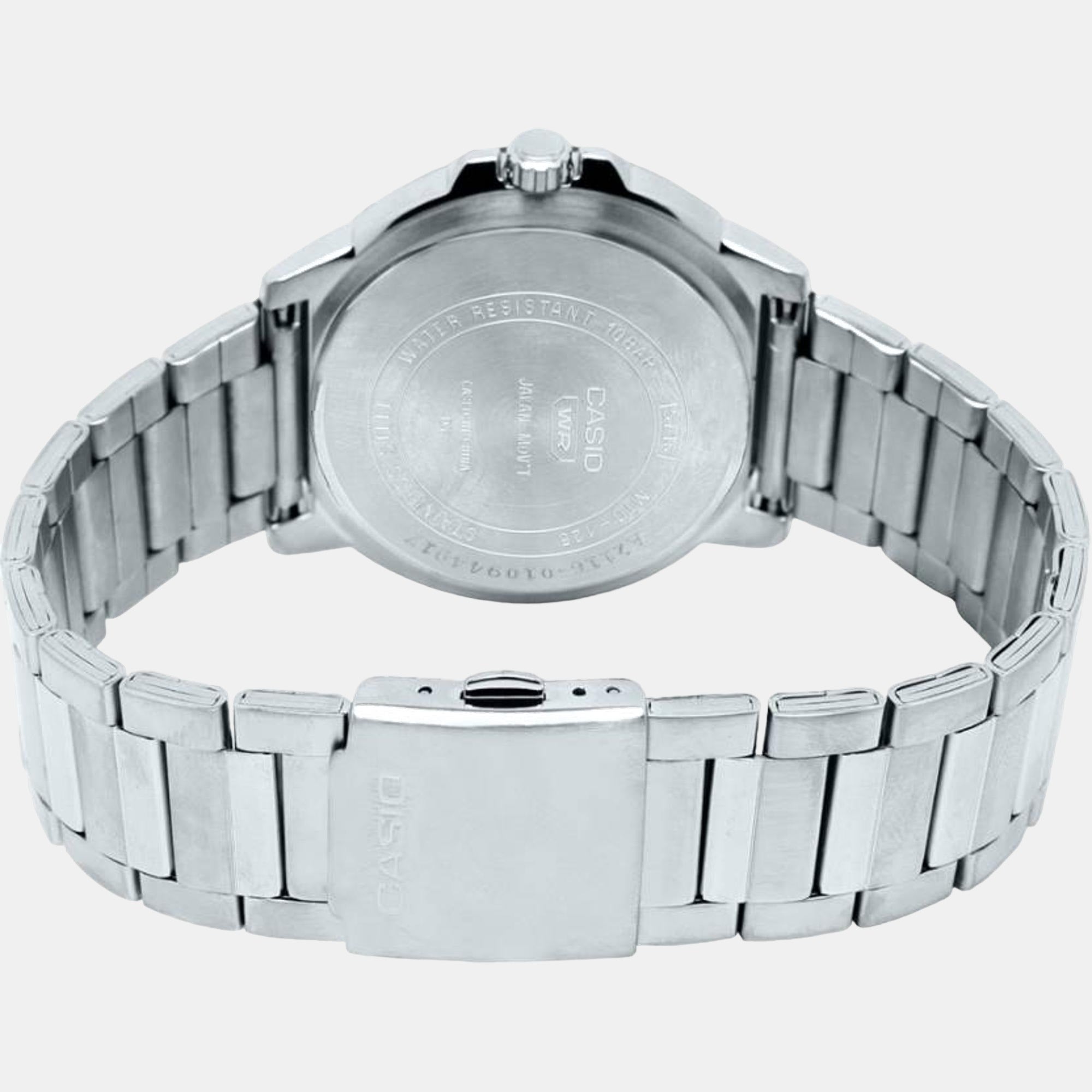 Enticer Men Quartz Two Tone Dial Analog Stainless Steel Watch A2117