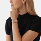 Michael Kors Round Quartz Analog Women watch