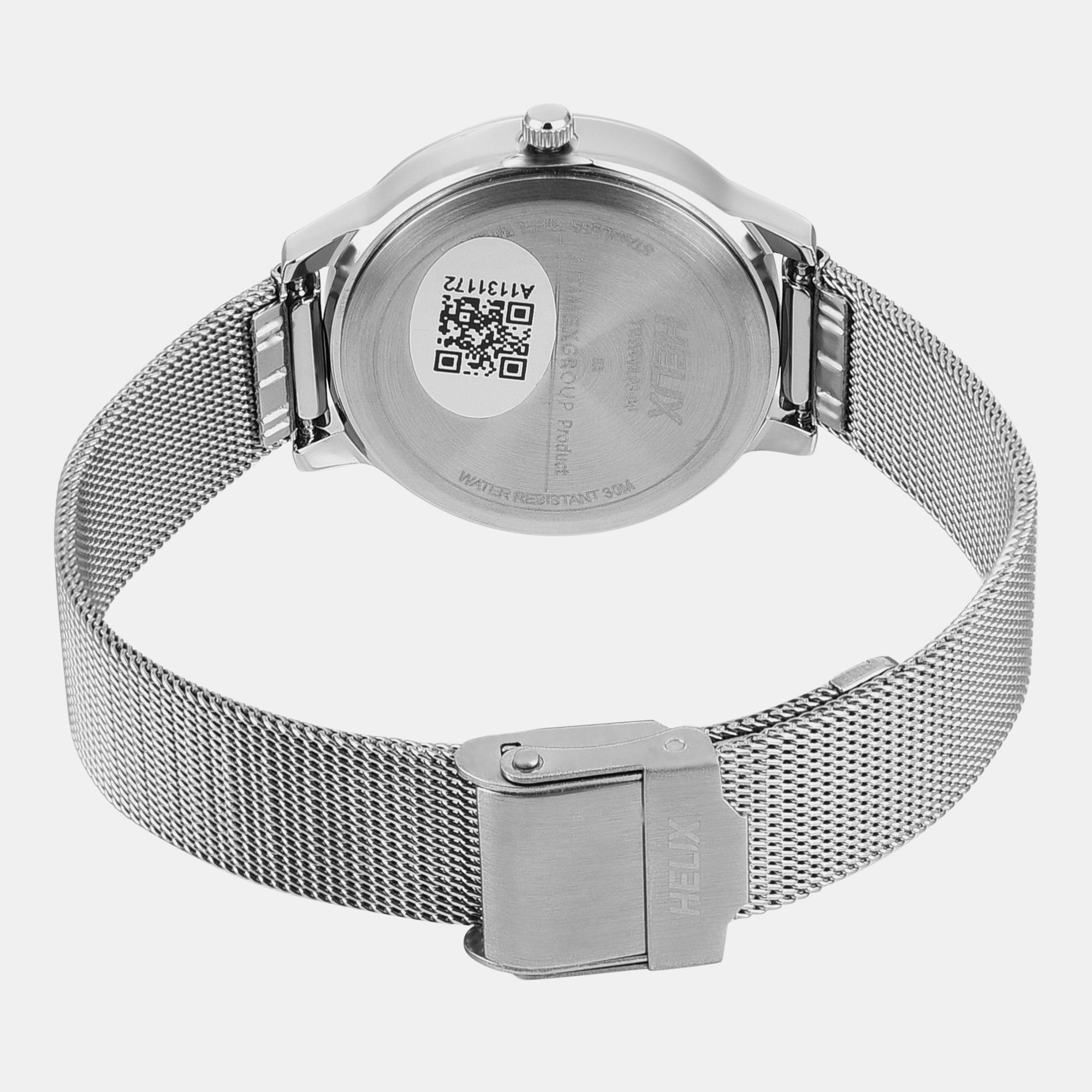 Helix Mesh Green watch