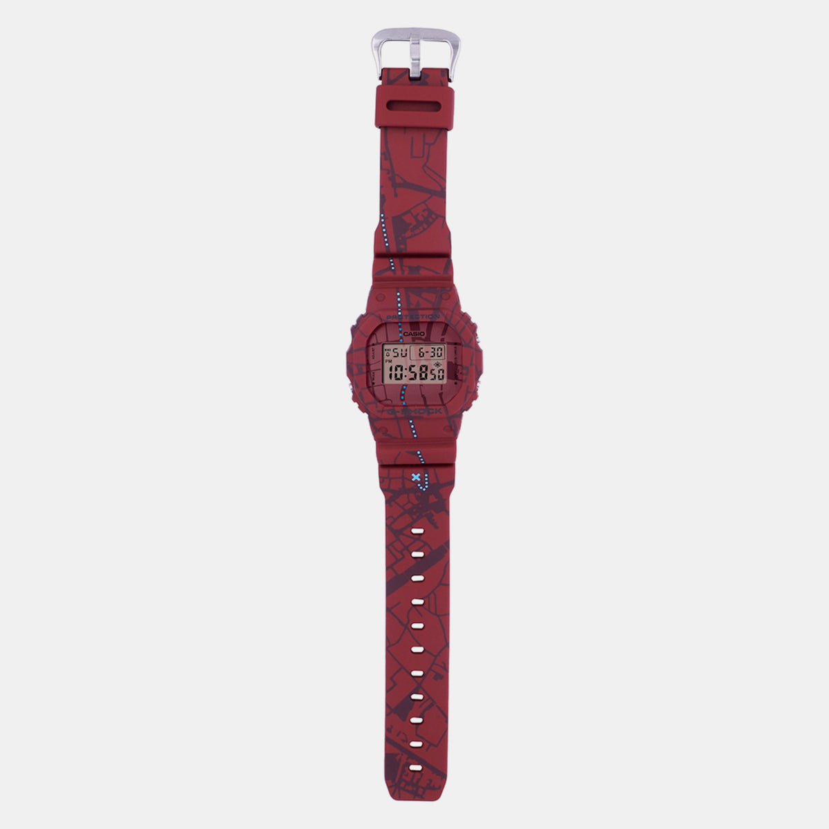 Casio Resin Red watch