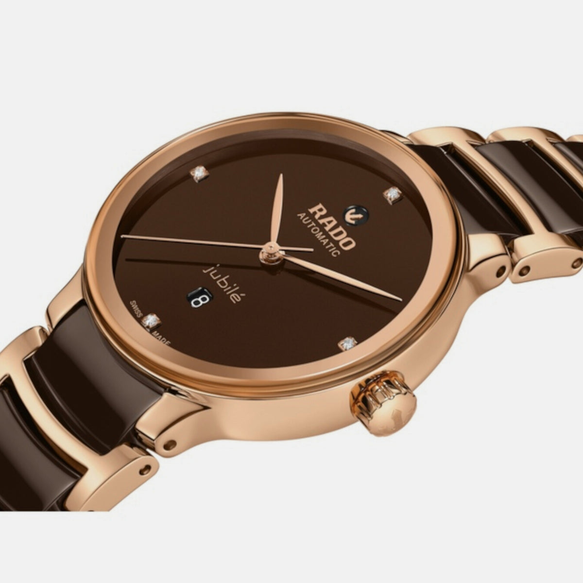 Rado Stainless Steel Brown watch