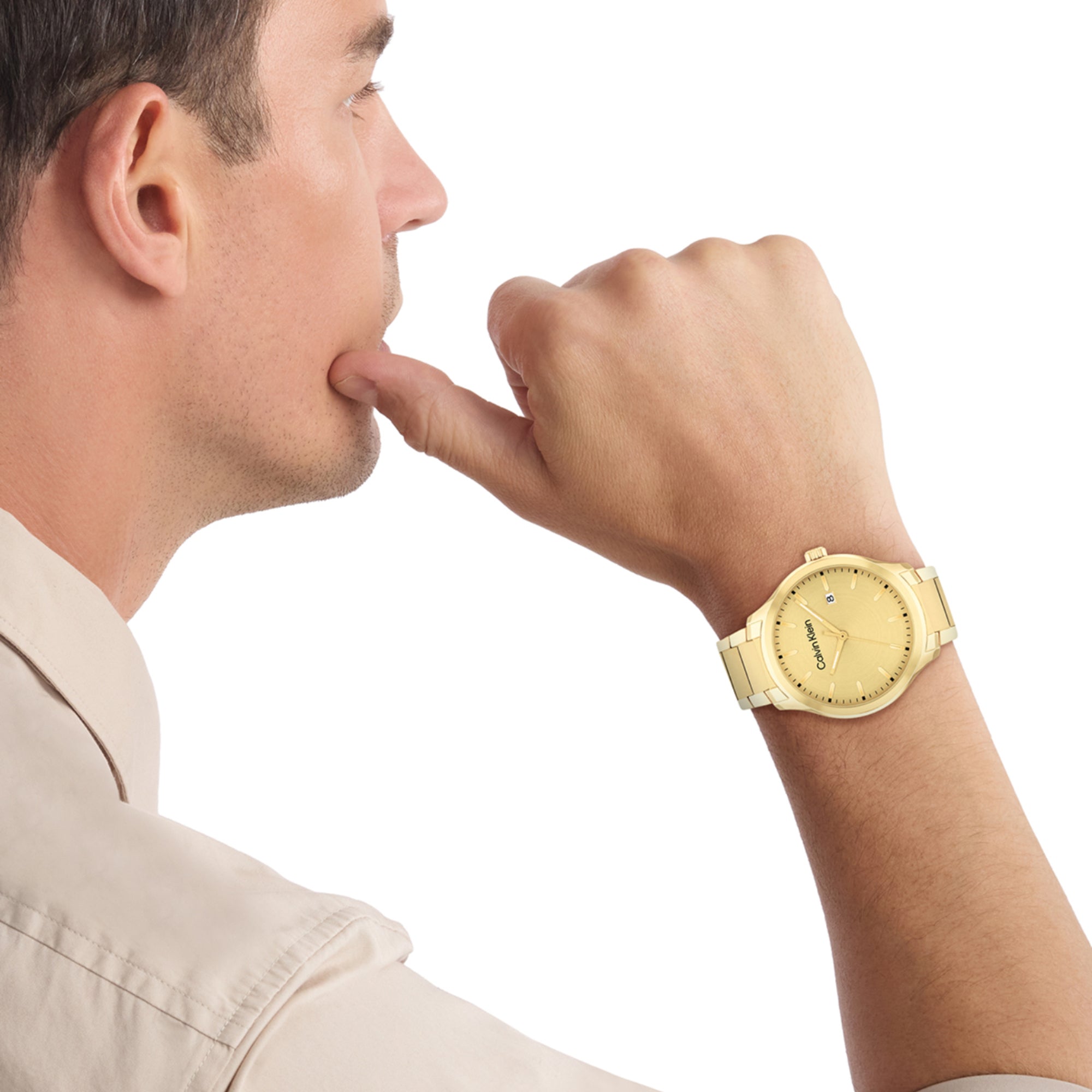 Calvin Klein Stainless Steel Round watch