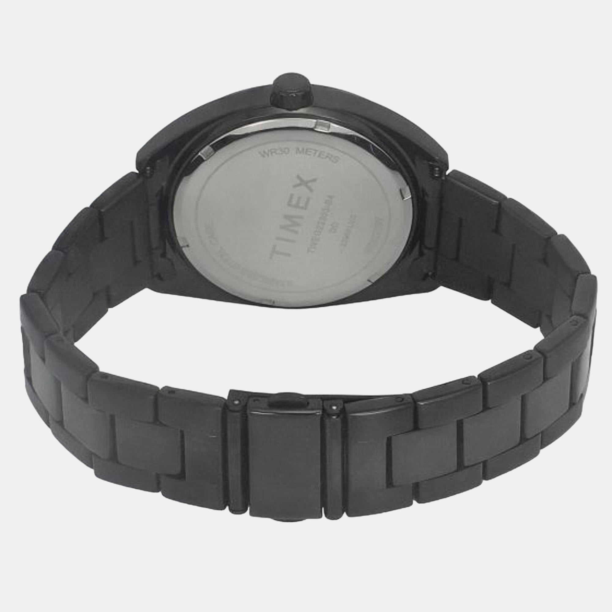 E Class Men Quartz Black Dial Chronograph Stainless Steel Watch TWEG22303