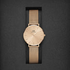 Daniel Wellington Women Round Rose Gold watch