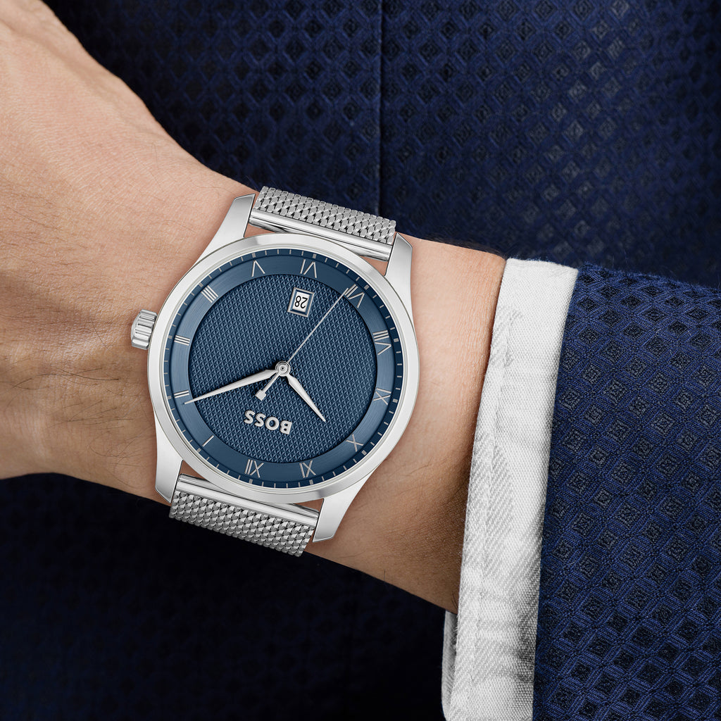 Boss Stainless Steel Round watch