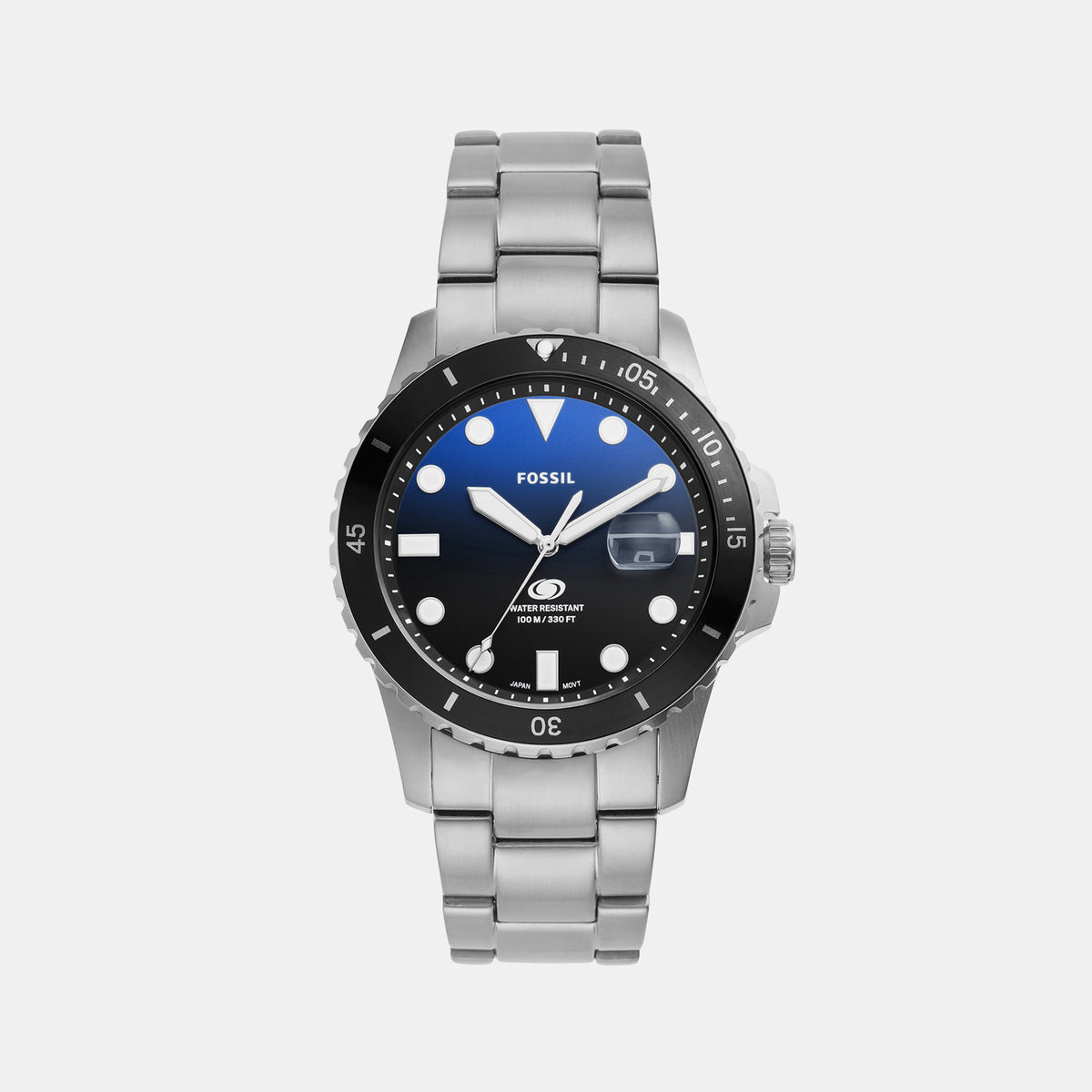 Fossil Round Two Tone Analog watch