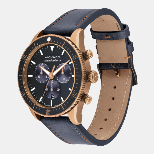 Movado Men Round Grey watch