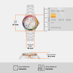 Fossil Ceramic Round watch