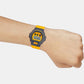 G-Shock Men Quartz Yellow Dial Digital Resin Watch G1337