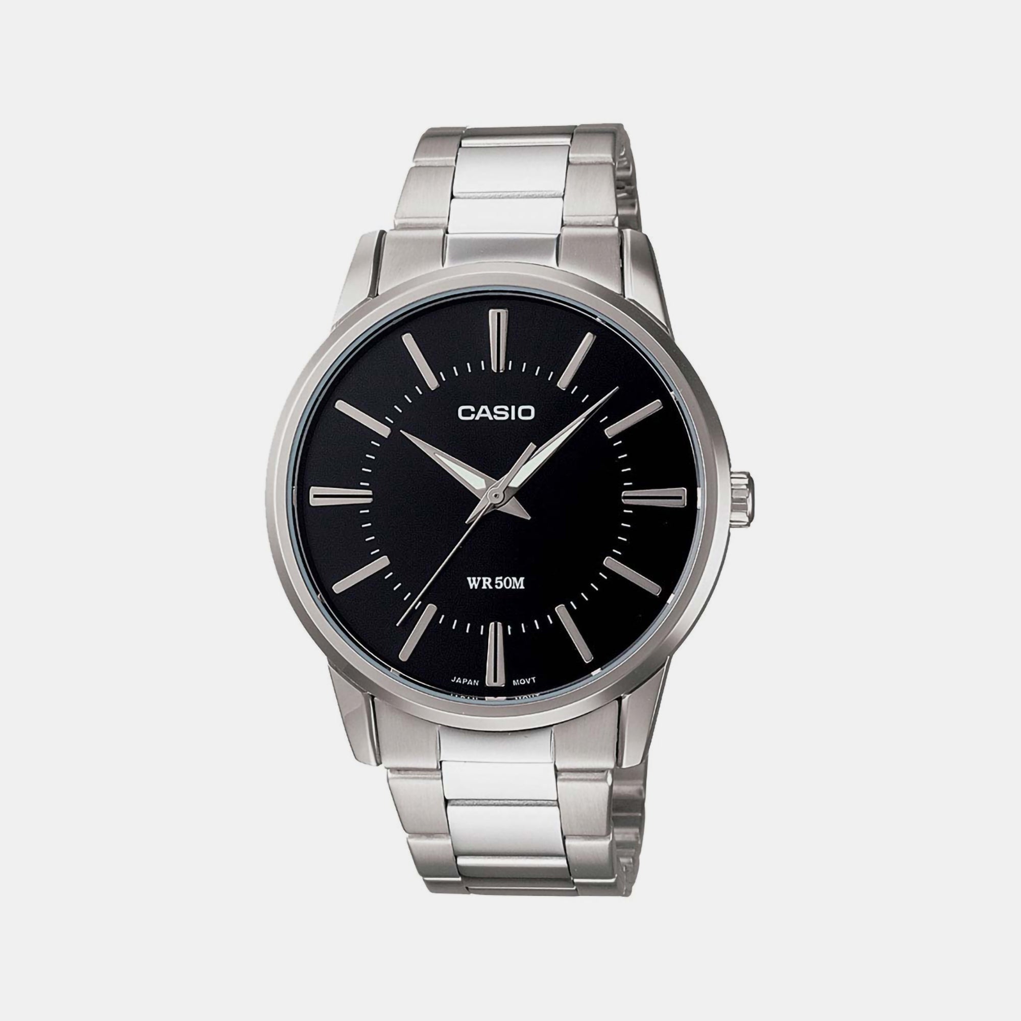 Casio Round Black Analog watch