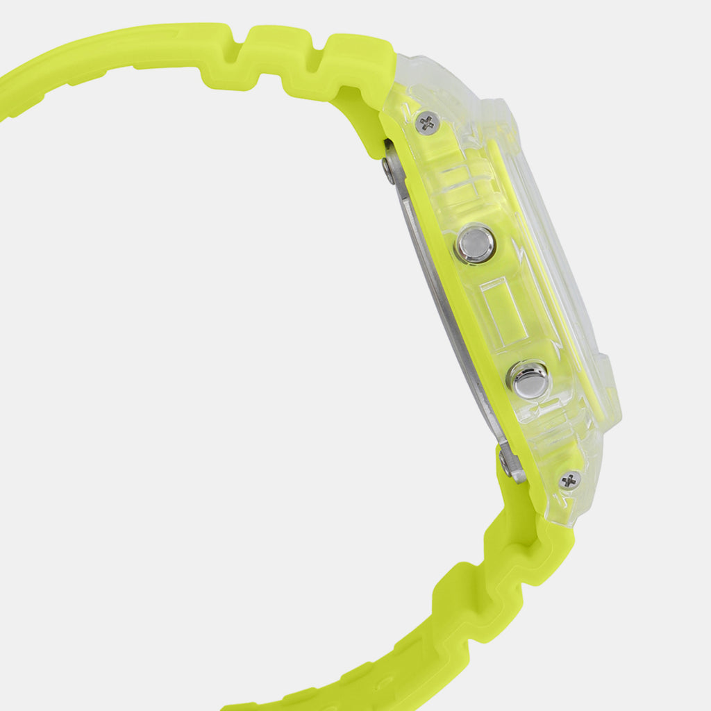 Casio Men Rectangular Yellow watch