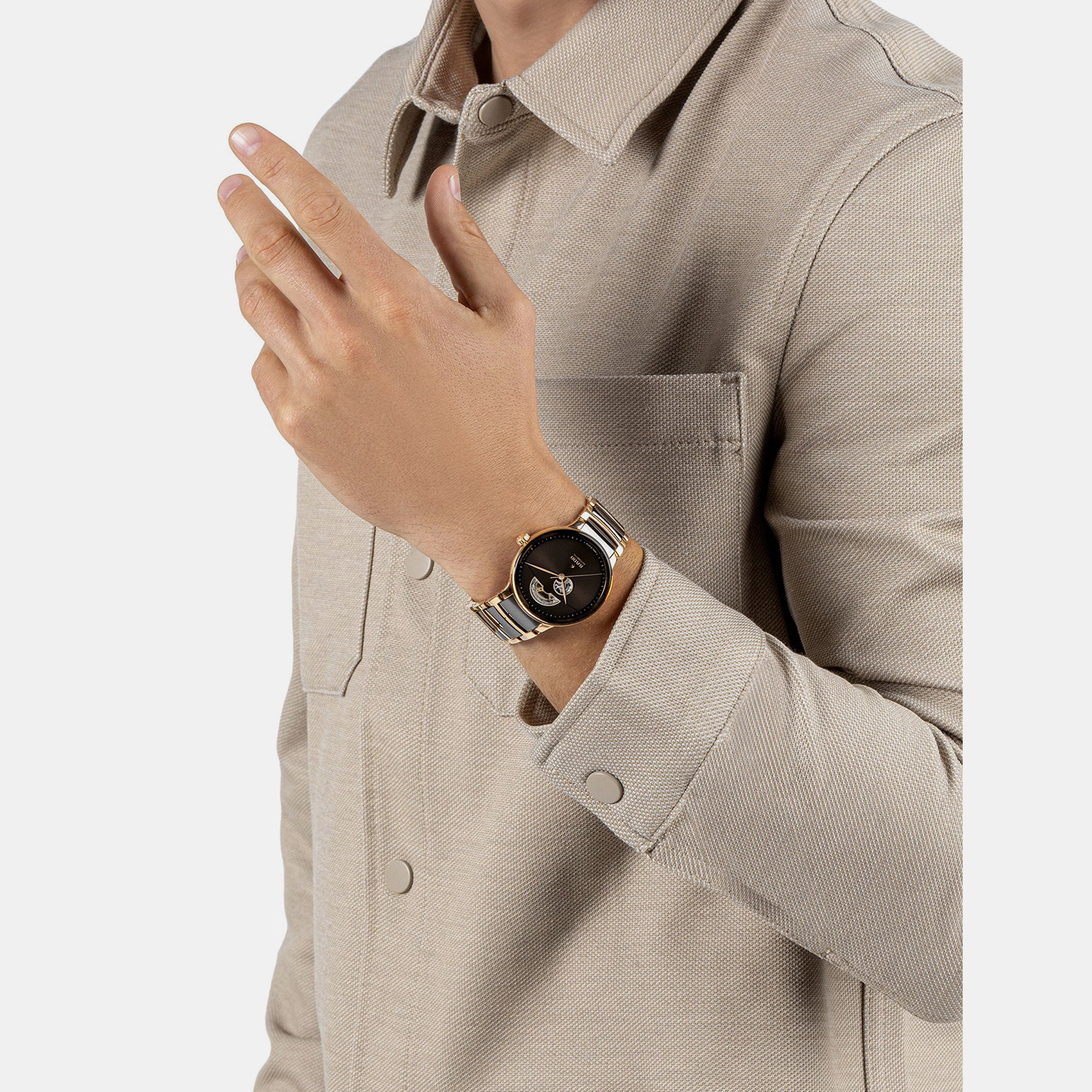 Rado Stainless Steel Round watch