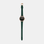 Cleo Women Quartz Green Dial Analog Leather Watch AR11577