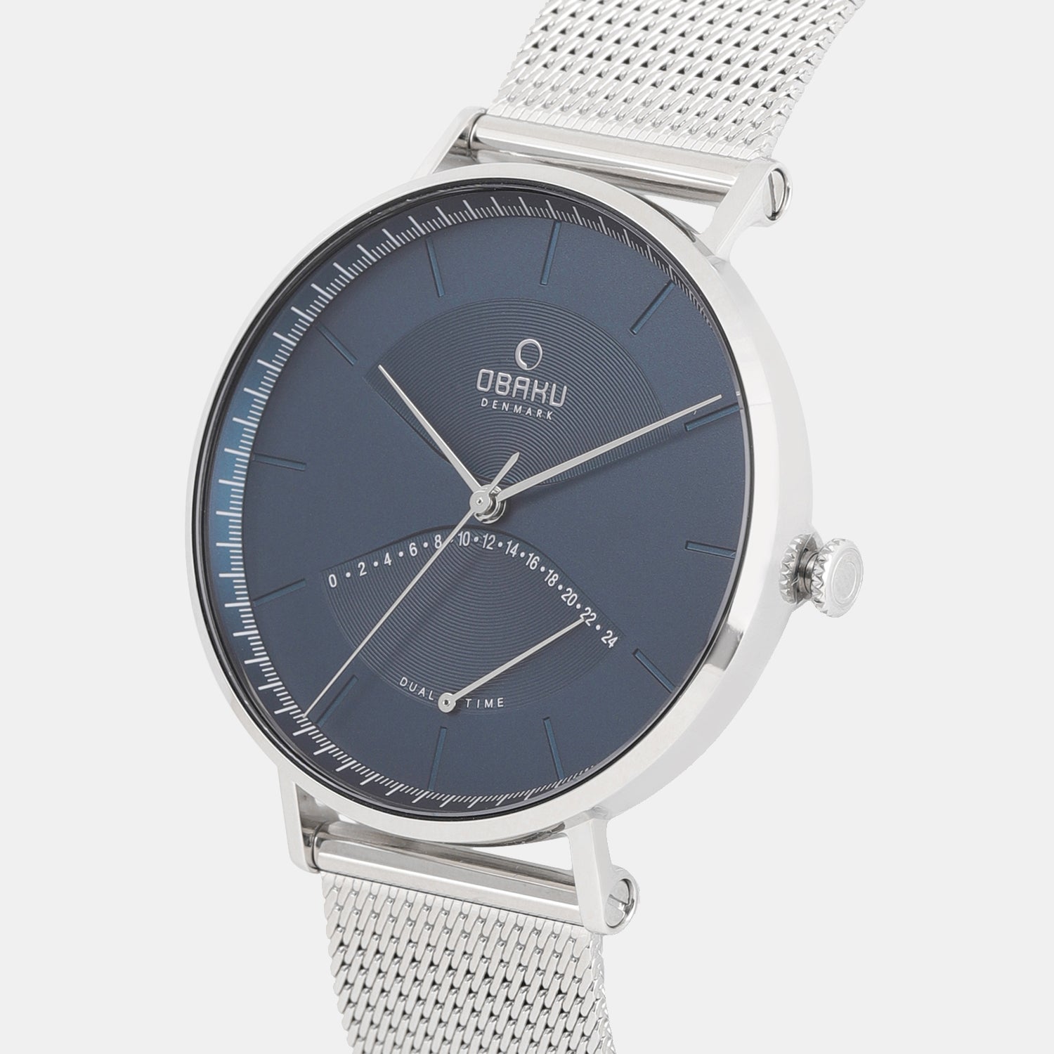 Obaku Round Quartz Analog Men watch